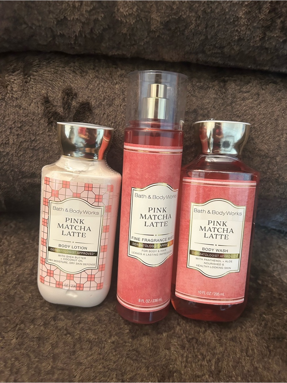 Bath and Body Works Pink Matcha Latte Lot